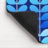 Deens leren uit de middeleeuwen, marineblauw en ko muismat (Hoek)