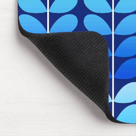 Deens leren uit de middeleeuwen, marineblauw en ko muismat (Hoek)