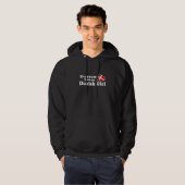 Deens meisje hoodie (Voorkant volledig)