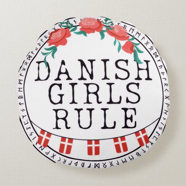 Deens Meisje Kussen (Voorkant)