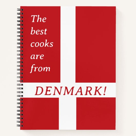  Deens Receptenboek Notitieboek (Voorkant)