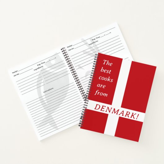 Deens Receptenboek Notitieboek (Binnen)