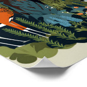 Deens Scandinavische bostels Poster (Hoek)