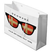 Deens Shades aangepaste tekst & cadeautas voor kle (Voorkant Gekanteld)