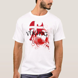 Deens Viking Soccer Football Fudbold giften T-shirt