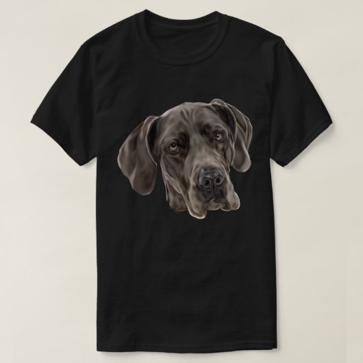 Deensche Dog T-shirt (Design voorkant)