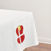 Deense Angel met geblonde lucht Tafelkleed (Voorbeeld)