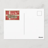 Deense ansichtkaart briefkaart (Achterkant)