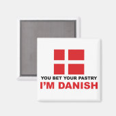 Deense bankbakkerij magneet (Voorkant / Achterkant)