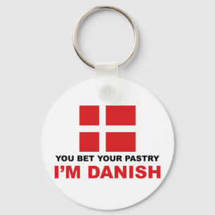 Deense bankbakkerij sleutelhanger