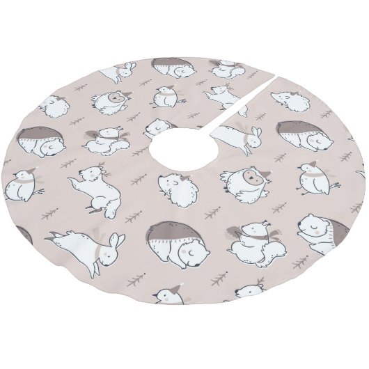 Deense bosdieren Kerstboom accessoire Rok (Gekanteld)