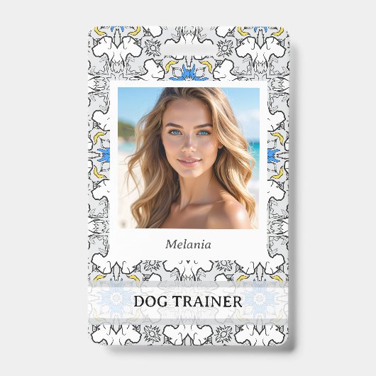 Deense Dog  Badge (Voorzijde)