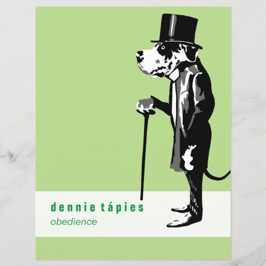 Deense Dog Flyer (Voorkant)