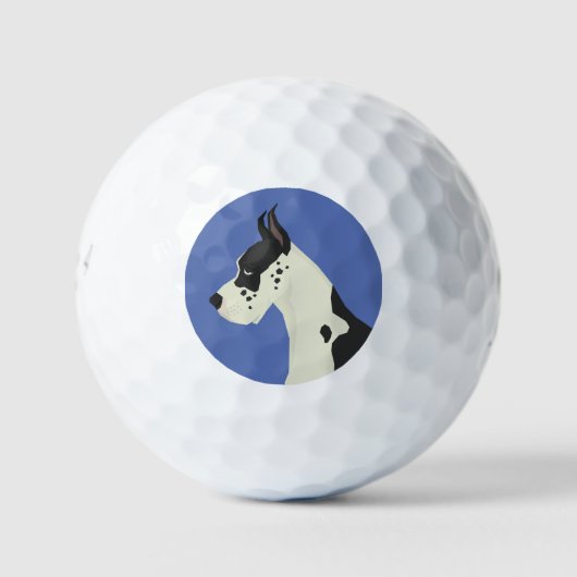 Deense dog golfballen (Voorkant)