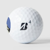 Deense dog golfballen (Logo)