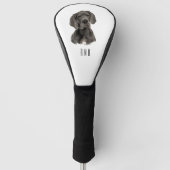 Deense dog golfheadcover (Voorkant)