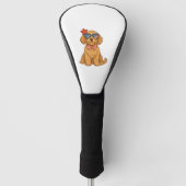 Deense dog golfheadcover (Voorkant)