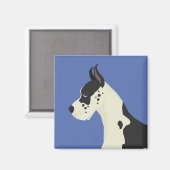 Deense dog magneet (Voorkant / Achterkant)