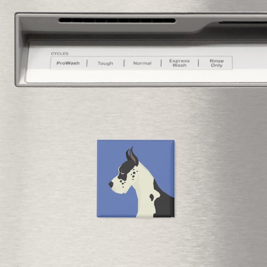 Deense dog magneet (Insitu (Vaatwasser))