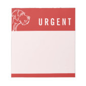 Deense Dog Notitieblok (Voorkant)