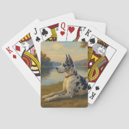 Deense dog pokerkaarten