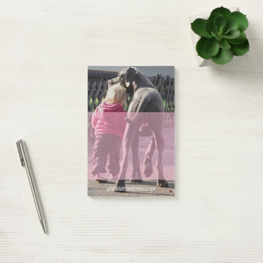 Deense dog post-it® notes (Kantoor)