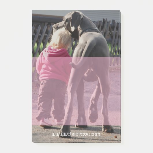 Deense dog post-it® notes (Voorkant)