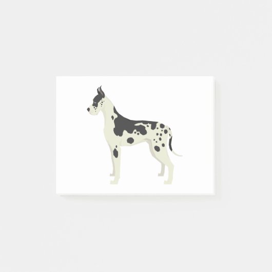 Deense Dog Post-it® Notes (Voorkant)