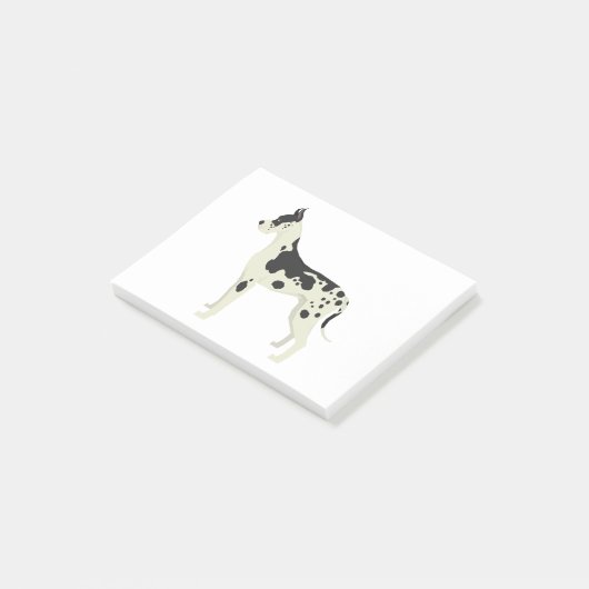 Deense Dog Post-it® Notes (Schuin)