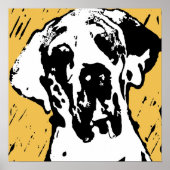 Deense dog poster (Voorkant)