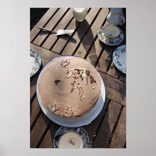 Deense Dog Poster (Voorkant)