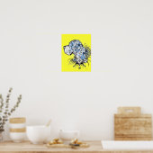 Deense dog poster (Keuken)