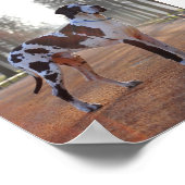 Deense dog poster (Hoek)