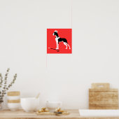 Deense dog poster (Keuken)
