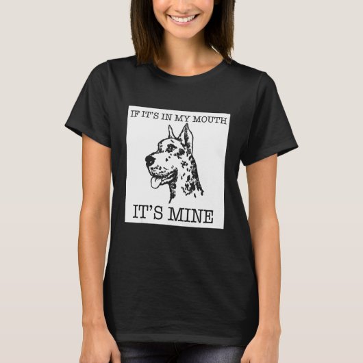Deense dog t-shirt (Voorkant)