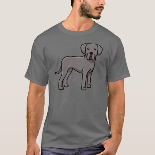 Deense dog t-shirt (Voorkant)