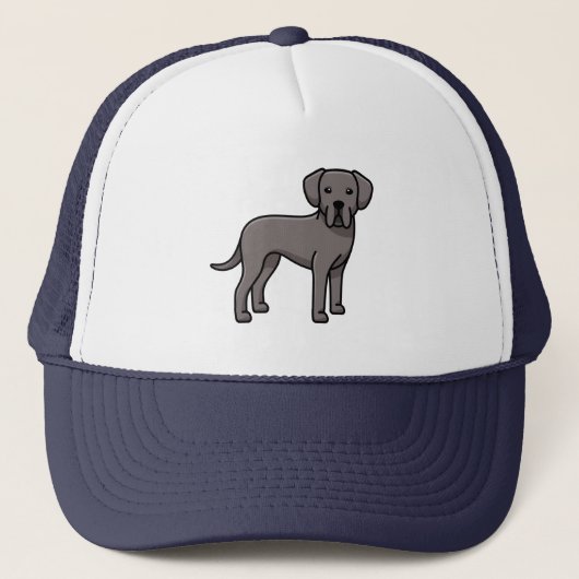 Deense dog trucker pet (Voorkant)