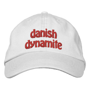 Deense Dynamiet Geborduurde Pet