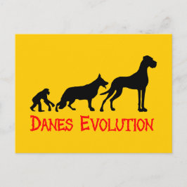 Deense Evolutie Briefkaart