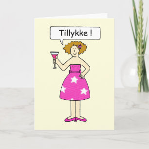 Deense Gelukwensen, Tillykke! Kaart