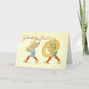 Deense Gladelig Jul Christmas Kaart