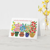 deense groet grootouders dag Kaart (Gele Bloem)