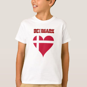 Deense hartvlag t-shirt