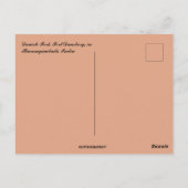 Deense haven in Tharangambadi India Briefkaart (Achterkant)