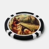 Deense herder poker chips (Enkel)