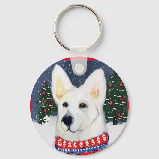 Deense herder sleutelhanger (Voorkant)