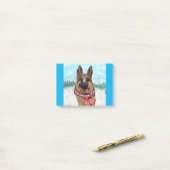 Deense herder Zweden Post-it® Notes (Op bureau)