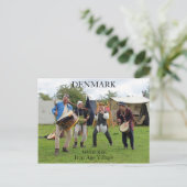 Deense Hvolris IJzertijddorp Briefkaart (Staand voorkant)