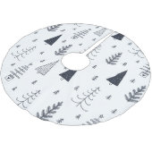 Deense Hygee blauwe kerstboom accessoire Kerstboom Rok (Gekanteld)