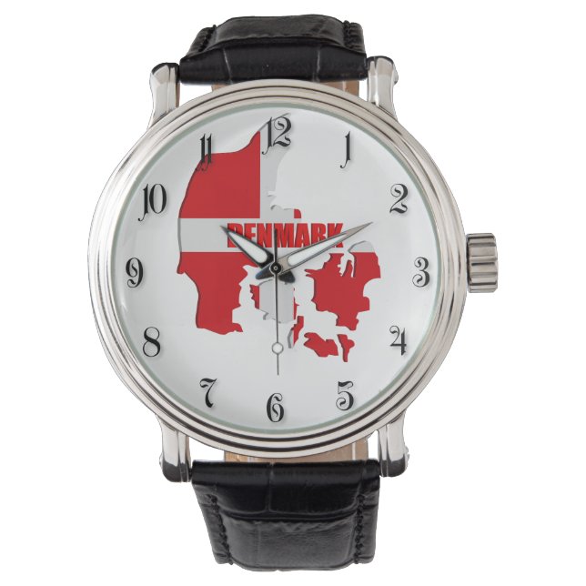 Deense kaart horloge (Voorkant)
